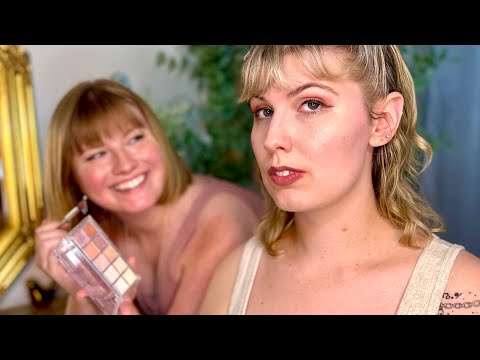 ASMR Makeup & Hairstyling for Lollapalooza | Skincare, Styling, Get Ready With Me, Real Person RP
