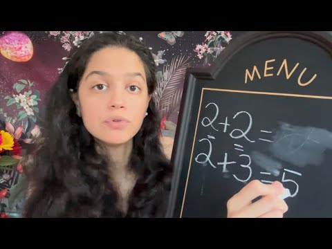 ASMR~ Simple Math Teacher {2 + 2}