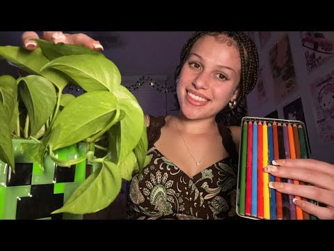 Lofi ASMR | Nail tapping and scratching on wtv! 🌱