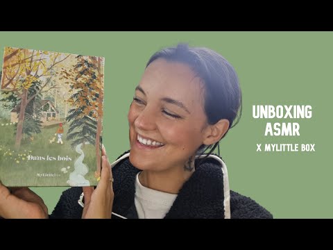 ASMR FR | UNBOXING MY LITTLE BOX (DANS LES BOIS) 🌲🍂🍁