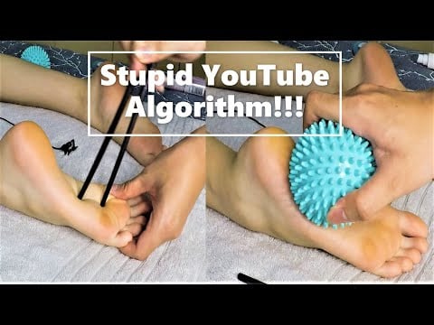 ASMR Reflexology Foot Massage with Tools | Hey Youtube just Normal Massage ASMR