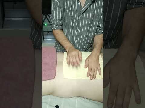 TECHNIQUES THAT RELAX BACK MUSCLES INCREDIBLY #satisfying #relaxing #asmr #shorts