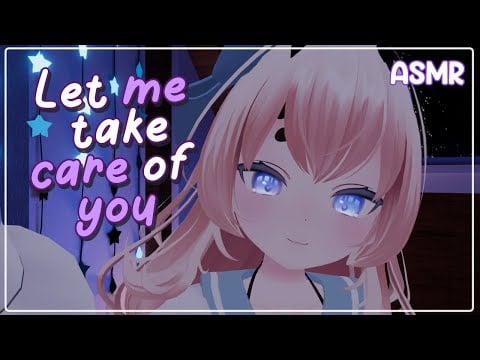 [ASMR VRChat] Your Demon Girl Takes Care Of You ♡