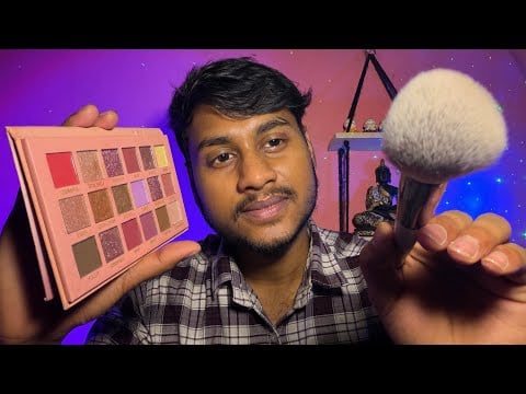 ASMR Doing Your Makeup 💄✨ | Personal Attention Deep Sleep 😴