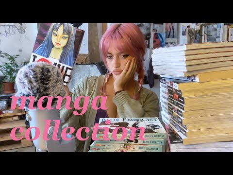 ASMR ITA😴  la mia collezione di manga📚💞