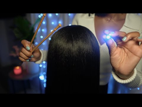 ASMR | Thorough Scalp Check & Inspection 🔎 (Scalp Scratching for Sleep) No Talking ASMR 💤