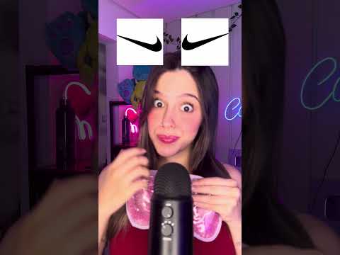 FAZENDO ASMR ENQUANTO VOCÊ TENTA ACERTA A LOGO DA MARCA