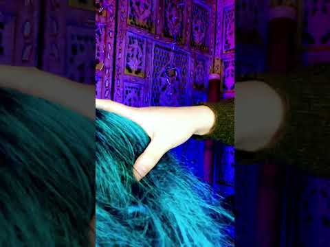 Asmr Hair & Brushing Sounds #shorts #asmr #shortsviral #asmrhairbrushing