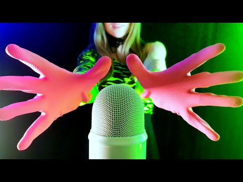 ASMR Rubber Gloves - Close up