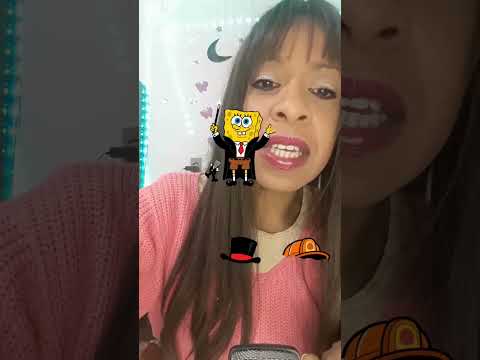 ASMR BOB ESPONJA ESCOLHA O CHAPÉU #shorts