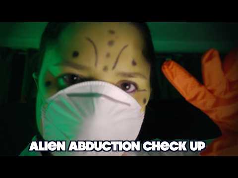 Alien Abduction Check Up 🛸 (ASMR)  Role Play Month 👽