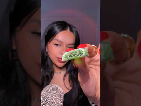 ASME~ EDIBLE CRYSTALS #asmr #shorts #eating #crystals #mukbang #crunchy