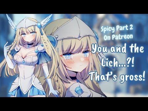 💙 A Valkyrie Smells Lich on You… "I Can Make You Pure Again!" [F4M] [Monster Girl] [ASMR Audio RP]