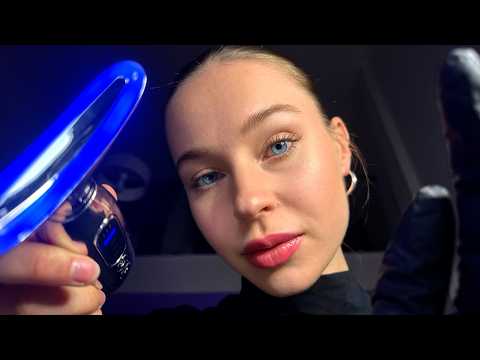 ASMR Slow & Gentle Face Exam for Deep Sleep 💤