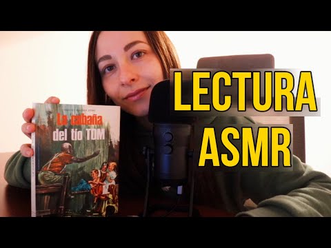 ⛺  🙍🏿‍♂️ LECTURA SUSURRADA y COSQUILLOSA || ASMR || La Cabaña del tío Tom | Audiolibro para DORMIR