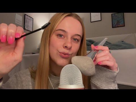 ASMR Mic Triggers to Help You Fall Asleep (mic brushing, scratching, spoolie, mic covers)