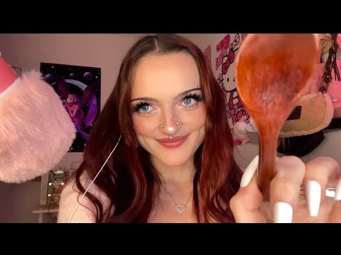 ASMR | Wooden Spoon Trigger!🥄💋(Eating Your Face)❤️