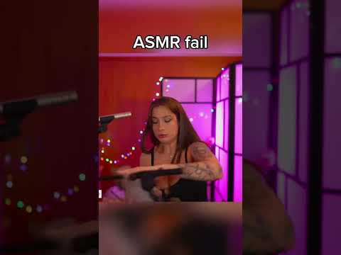 Por poco no me saca un ojo 🥴🥴 #asmr #fail