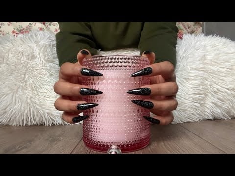[ASMR] Tapping & Scratching On Random Items & Wooden Floor