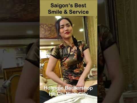 Saigon's Best Smile & Service #shorts #trends #massage #vietnamesebarbershop #hochiminhcitymassage