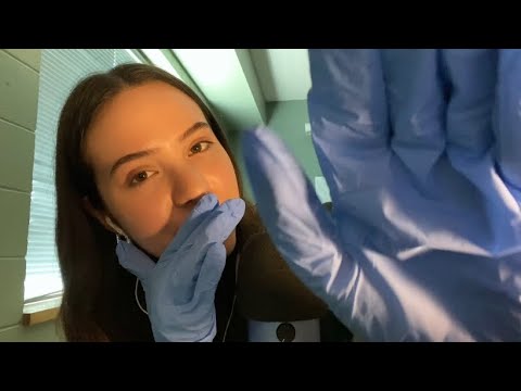 ASMR Repeating “Relax” (Latex Gloves and Hand Movements)