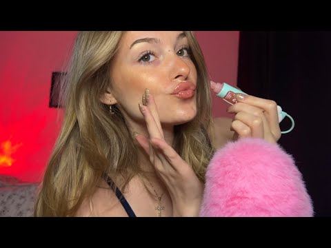 ASMR: BRUITS DE BOUCHE ET VISUEL💋 (hand movements and mouth sounds)