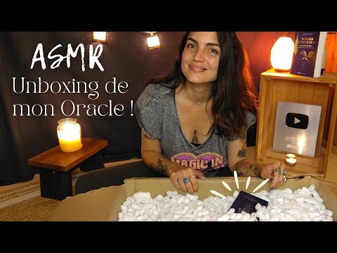 ASMR PAPOTAGES DU DIMANCHE !Unboxing avec vous de mon oracle ! 🔮