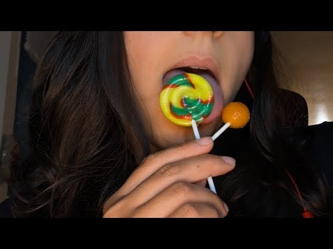 Double lollipop | ASMR | Whisper