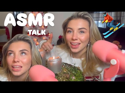 Soft-Spoken Skiing Adventure in German | ASMR Storytime 🎿 TALKING