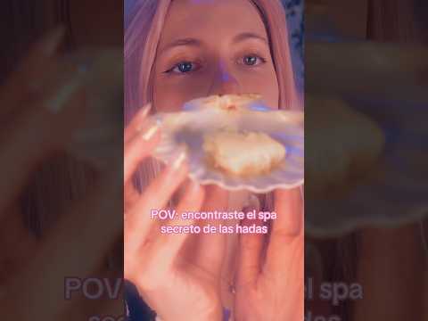 🌸 El relajante SECRETO de las hadas🧚🏻‍♀️ #ASMR #SPA