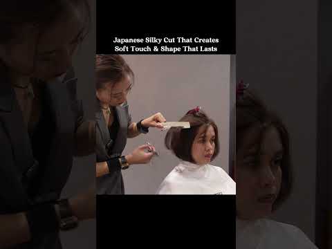 (ASMR) Designing the Perfect Short Bob with the Silky Cut – Specialized Japanese Technique