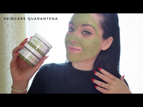 ASMR Quarantena - Skin Care Insieme - Scrub & Detox Maschera