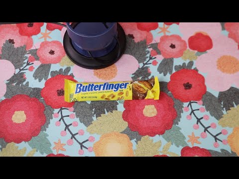 BUTTERFINGER ASMR EATING SOUNDS