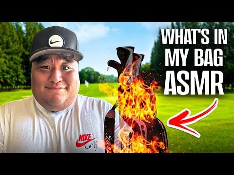 What's In My Golf Bag? | ASMR Whispered Tour