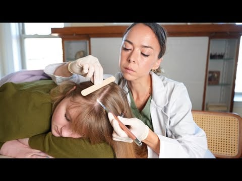 ASMR Head To Toe Medical Exam | Feet, Scalp, Back, Cranial Nerve | Full Body Tingles for Deep Sleep