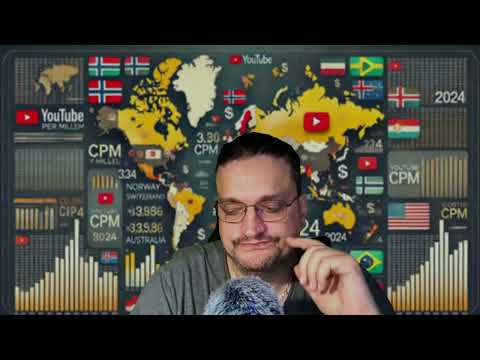 Top 15 countries with the Highest CPM on youtube in 2024  ASMR soft spoken