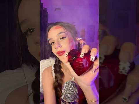 So sleepy ASMR triggers 😴 With cupid love poison by High On Love 💓 #asmr #asmrsounds #halloween