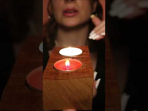 Lighting Candles ASMR #asmrsounds #relax #tingles #asmrrelaxation #shorts #asmrshorts #candle