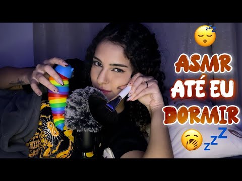 FIZ ASMR ATÉ EU DORMIR 😴