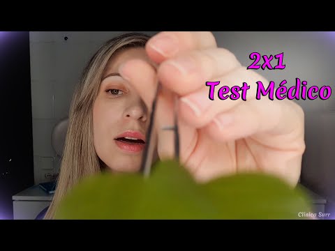 Clínica ASMR | Test médicos extensos y detallados | Roleplay realista