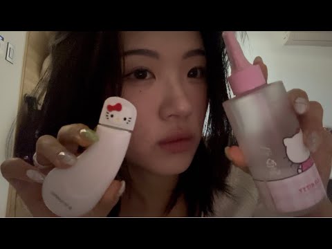 코 팩해주기 asmr Putting on a nose pack