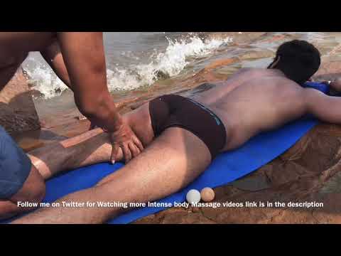 ASMR BODY MASSAGE AT BEACH | ASMRYOGi💈