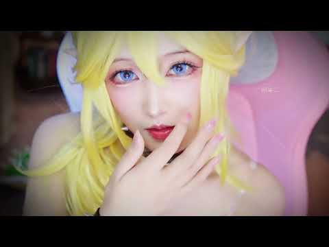 Maid Cosplay ASMR ✨ Gentle Whispers + Fabric Rustles for Your Bedtime