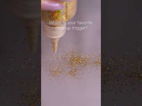 #asmr #oddlysatisfying Which is your favorite cleanup trigger?