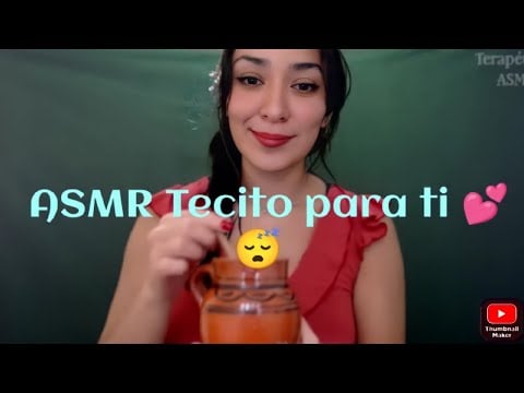 ASMR EN ESPAÑOL  PREPARANDO UN TECITO PARA TI 😴💕 🍵 🍌 SUEÑO REPARADOR / Susurros Soft Spoken