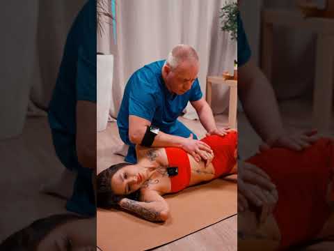 Original stretch work + correction—Oksana gets a smooth mobility upgrade #chiropractic
