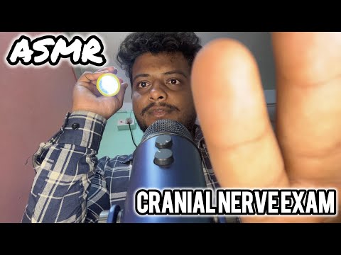 ASMR Fast Cranial Nerve Exam in One Minute