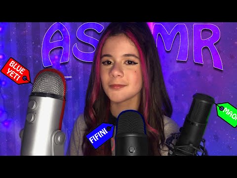 de qual MICROFONE está saindo o ASMR ???