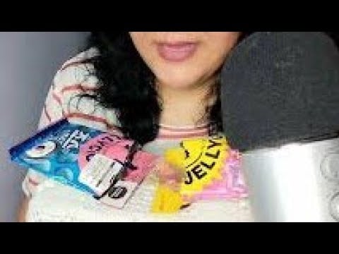 ASMR probando gomitas Coreanas