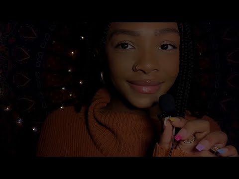 ASMR INAUDIBLE WHISPERING & HAND MOVEMENTS